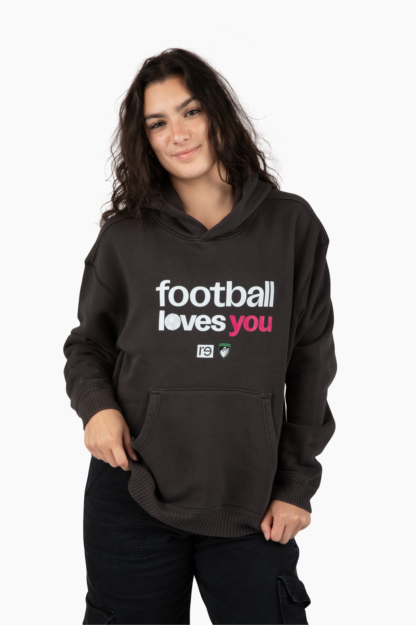 Boston Legacy FC x RE-INC Pride Hoodie "Football Loves You"