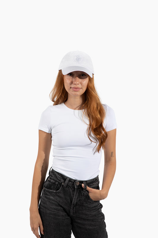 Boston Legacy FC Tonal Crest Cap in White