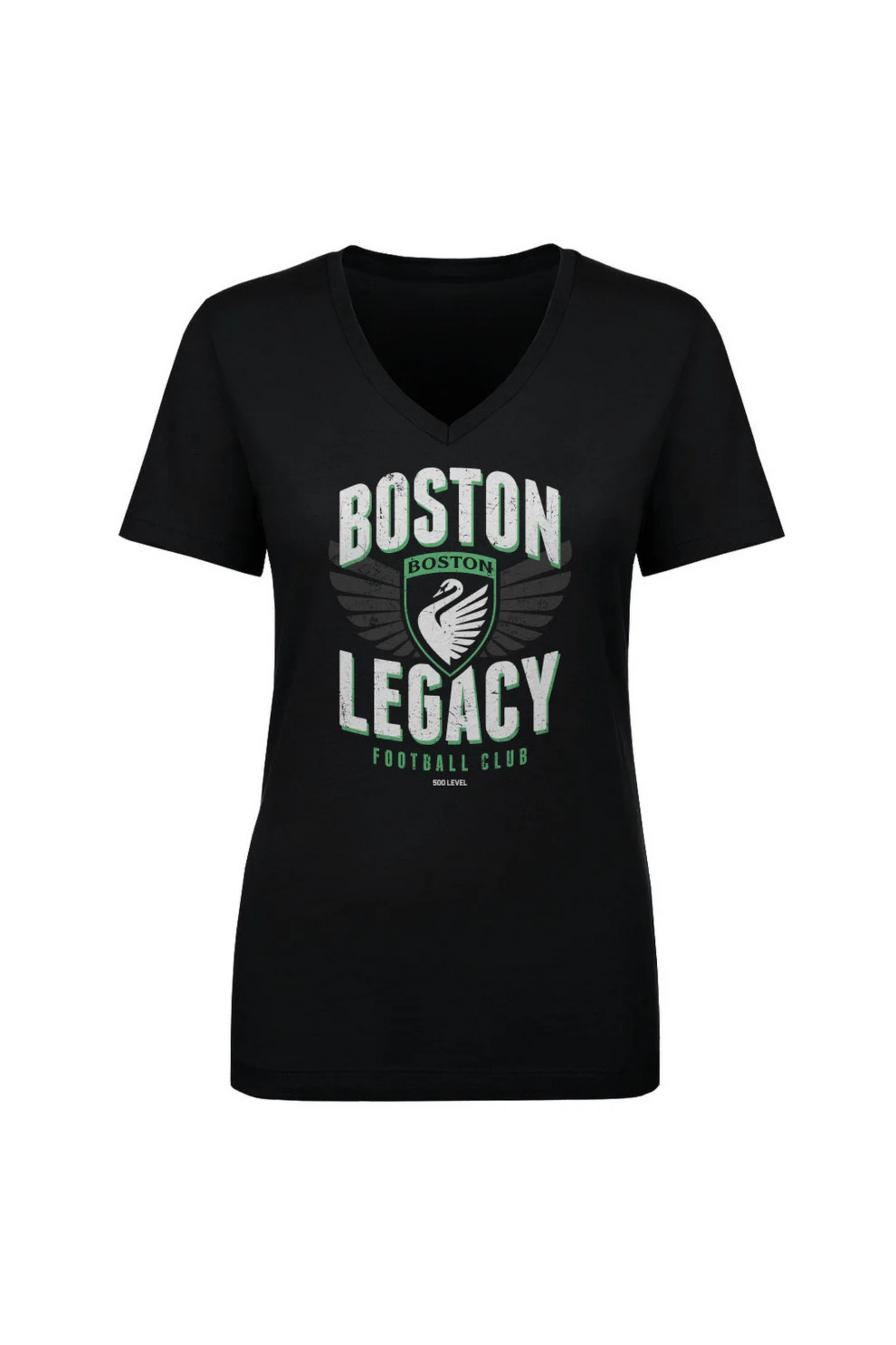 Boston Legacy FC x 500 Level Women's V-Neck Tee