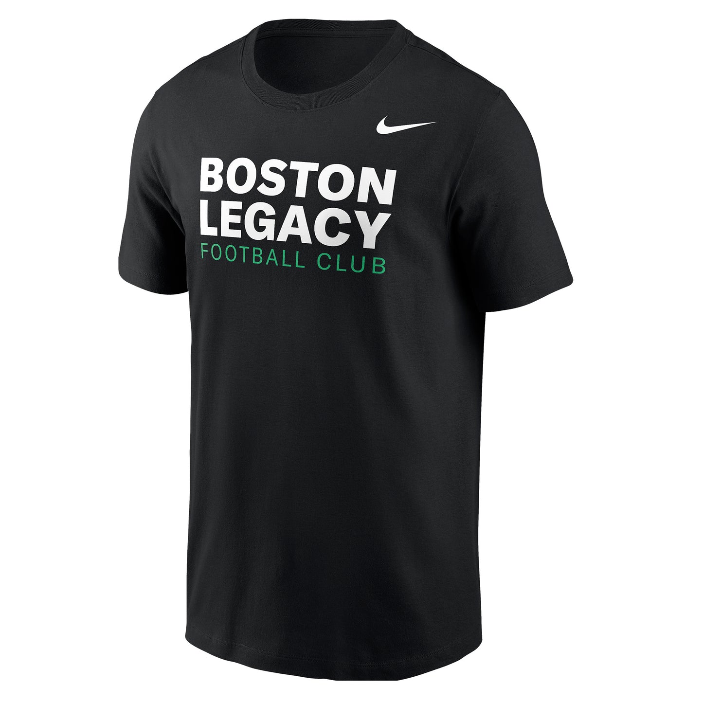 Boston Legacy Football Club Nike Unisex Black Cotton Tee