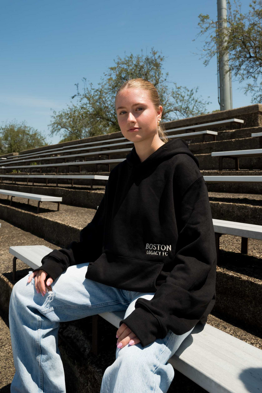 Magalí Capdevila Muntadas From Barcelona to Boston Heavyweight Black Hoodie