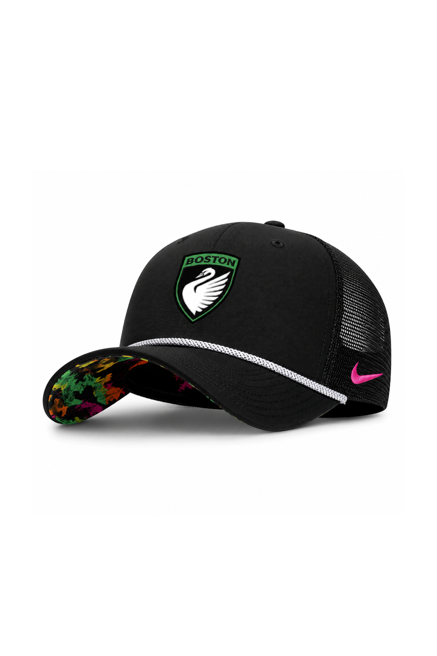Boston Legacy FC x Nike Common Ground Rise Rope Trucker Hat