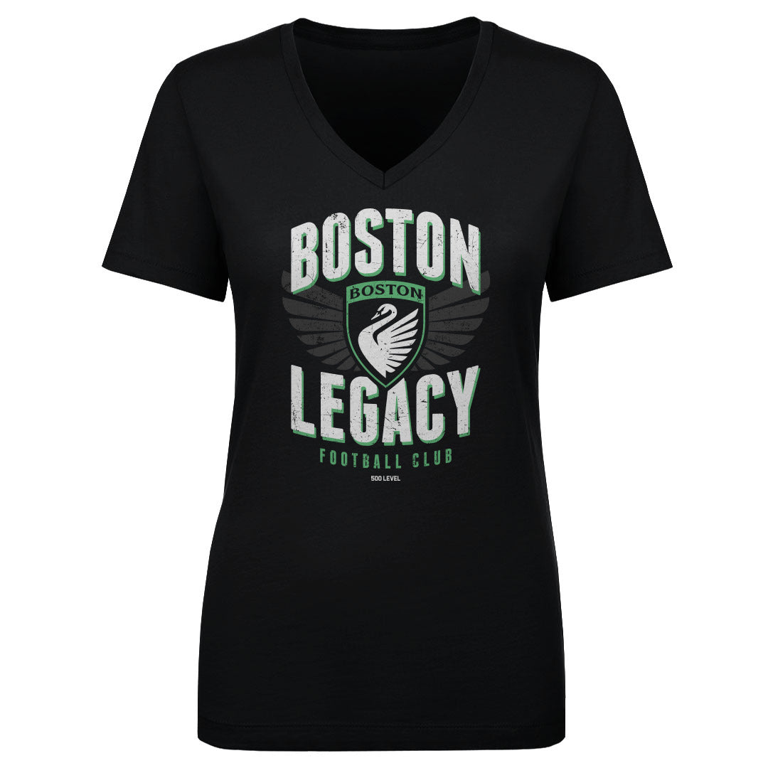 Boston Legacy FC x 500 Level Women's V-Neck Tee