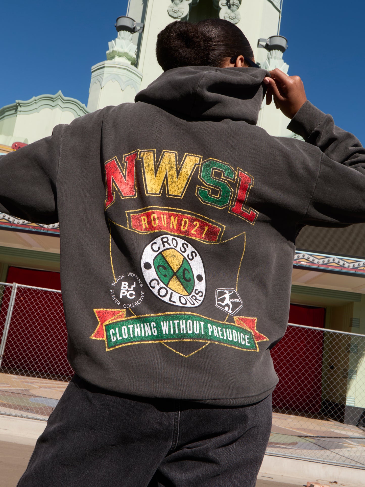 Round21 for NWSL with BWPC Unity Hoodie