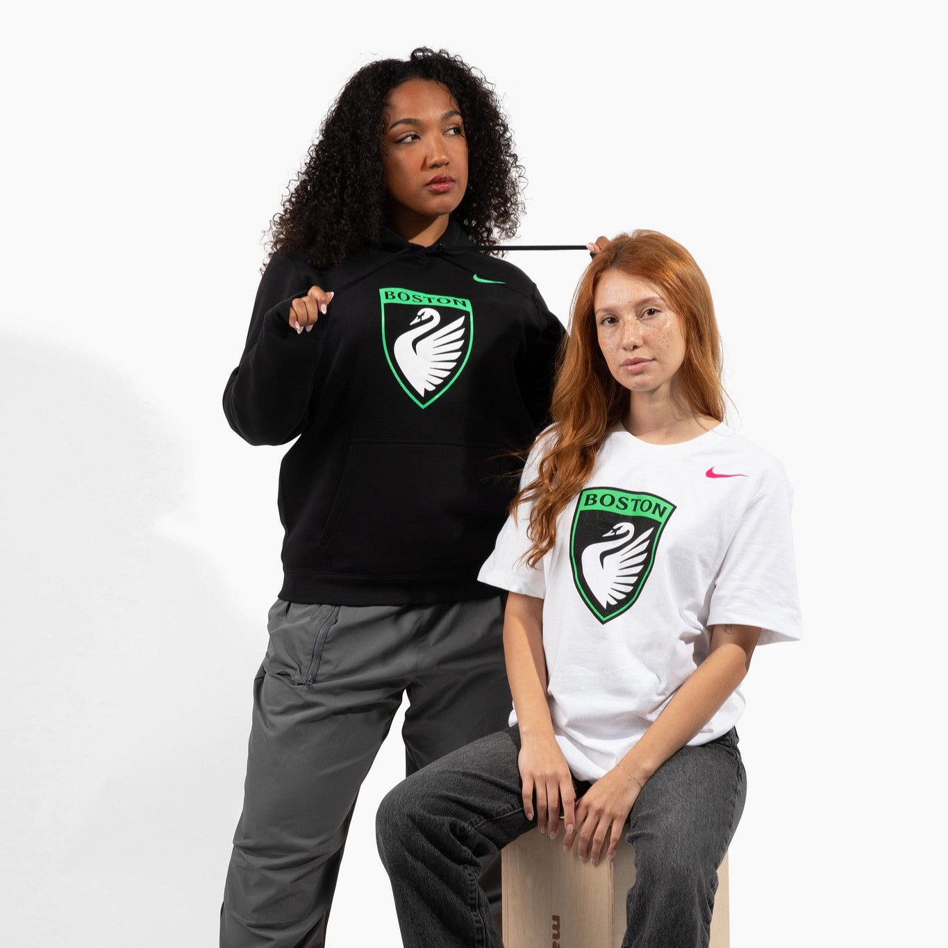 Boston Legacy FC Nike Unisex White Cotton Tee