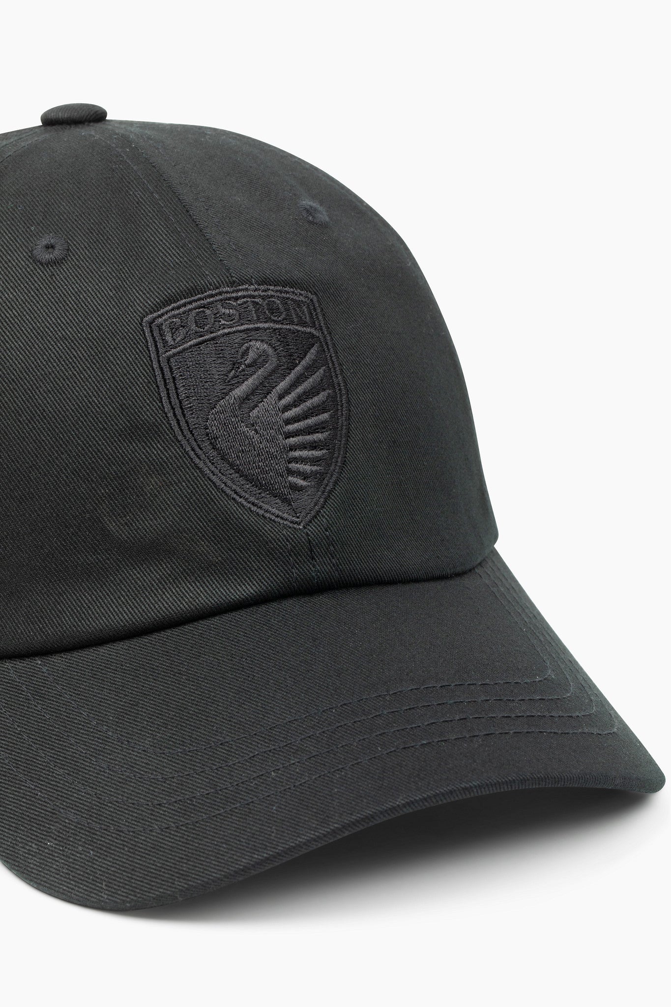 Boston Legacy FC Tonal Crest Cap in Black