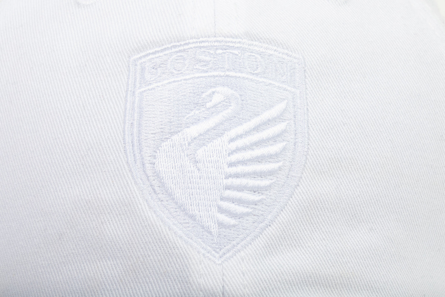 Boston Legacy FC Tonal Crest Cap in White