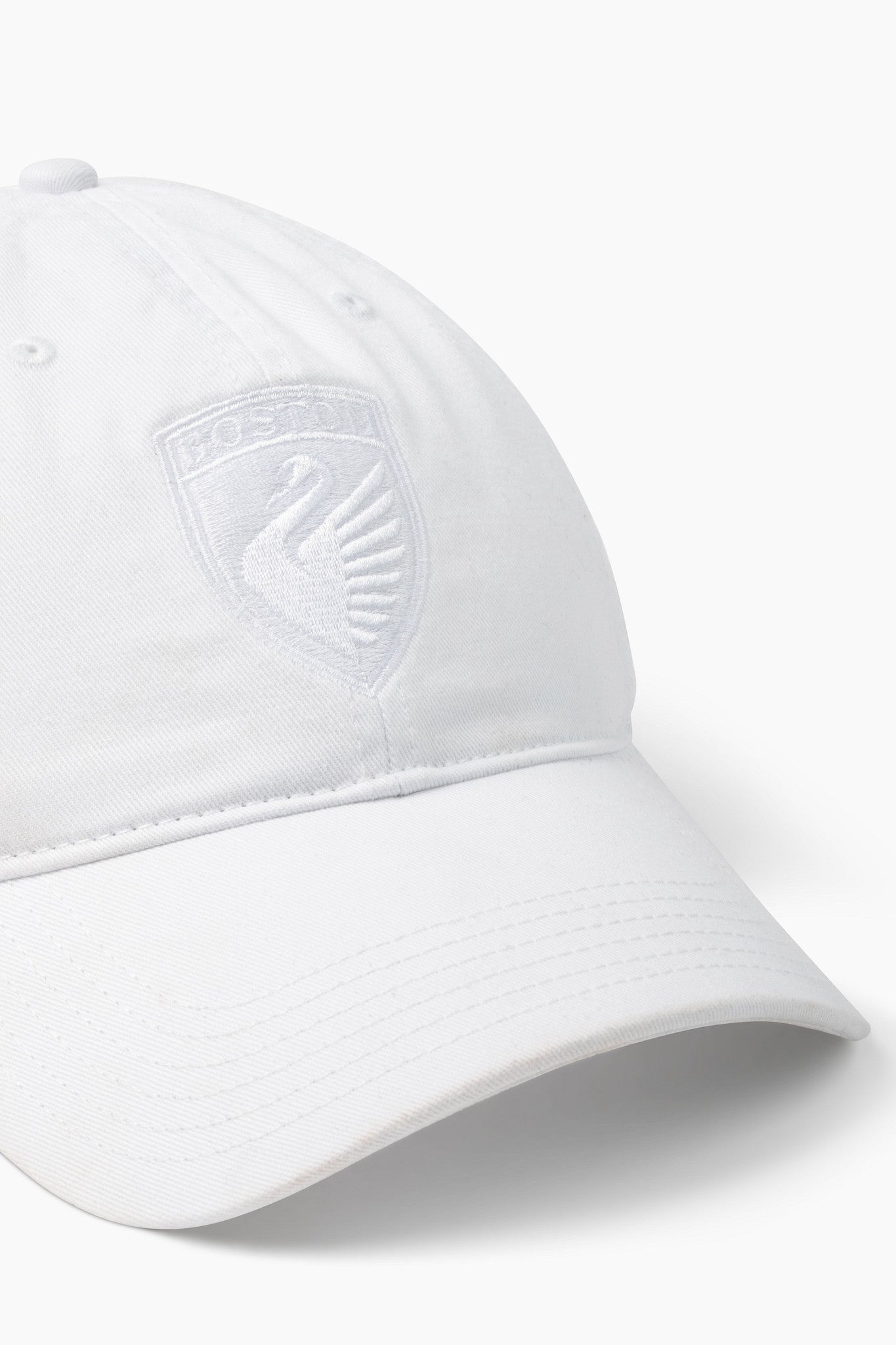 Boston Legacy FC Tonal Crest Cap in White