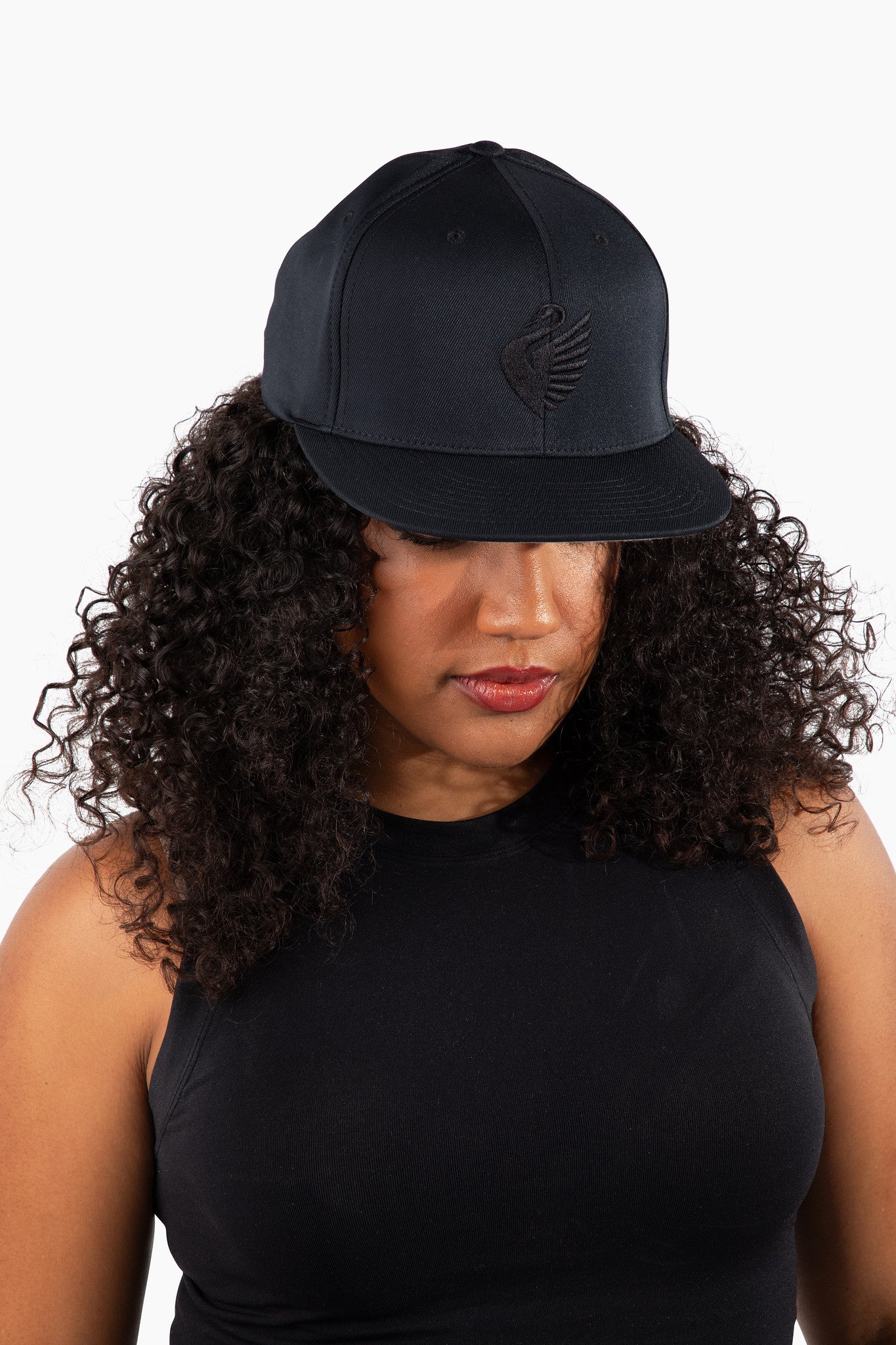 Boston Legacy FC Tonal Swan Fitted Flat Brim