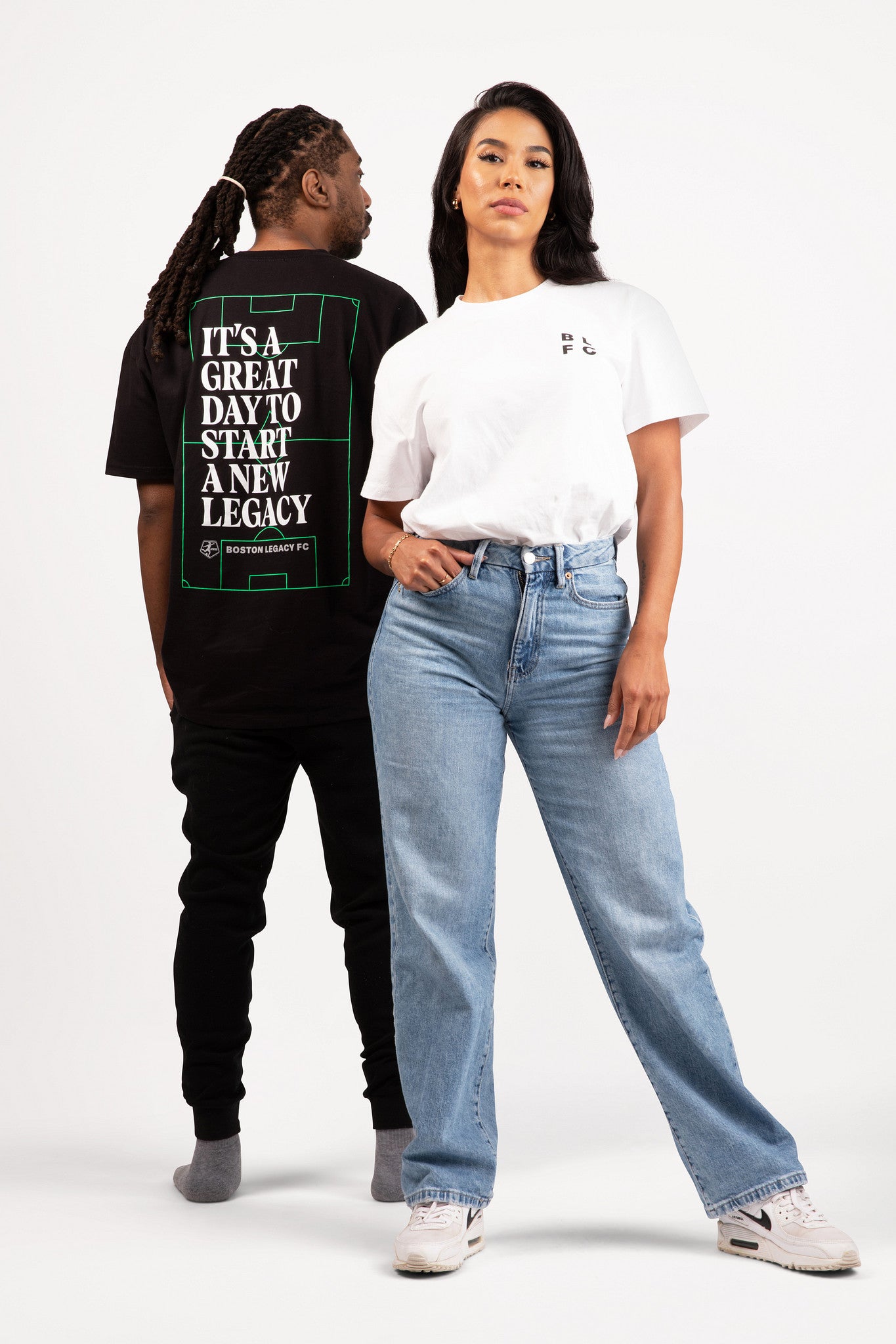 BLFC Great Day Statement Heavy Weight Black Tee