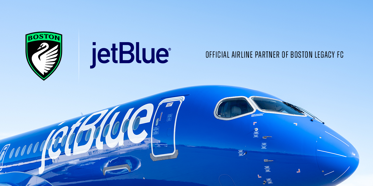 JetBlue Named Official Airline Partner of Boston Legacy FC