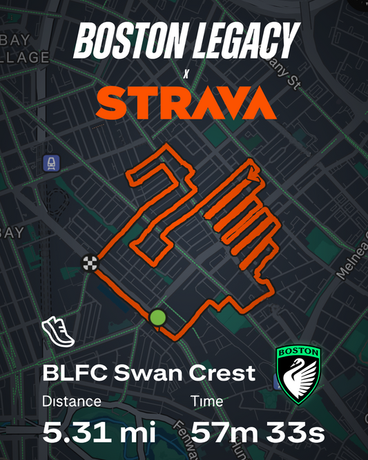 Boston Legacy FC today announced the launch of its verified club on Strava