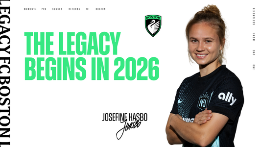 Boston Legacy Football Club trade for Josefine Hasbo