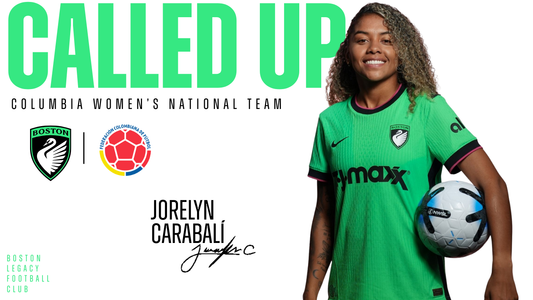 Boston Legacy defender Jorelyn Carabalí has been called up to the Colombian national team for the 2026 SheBelieves Cup