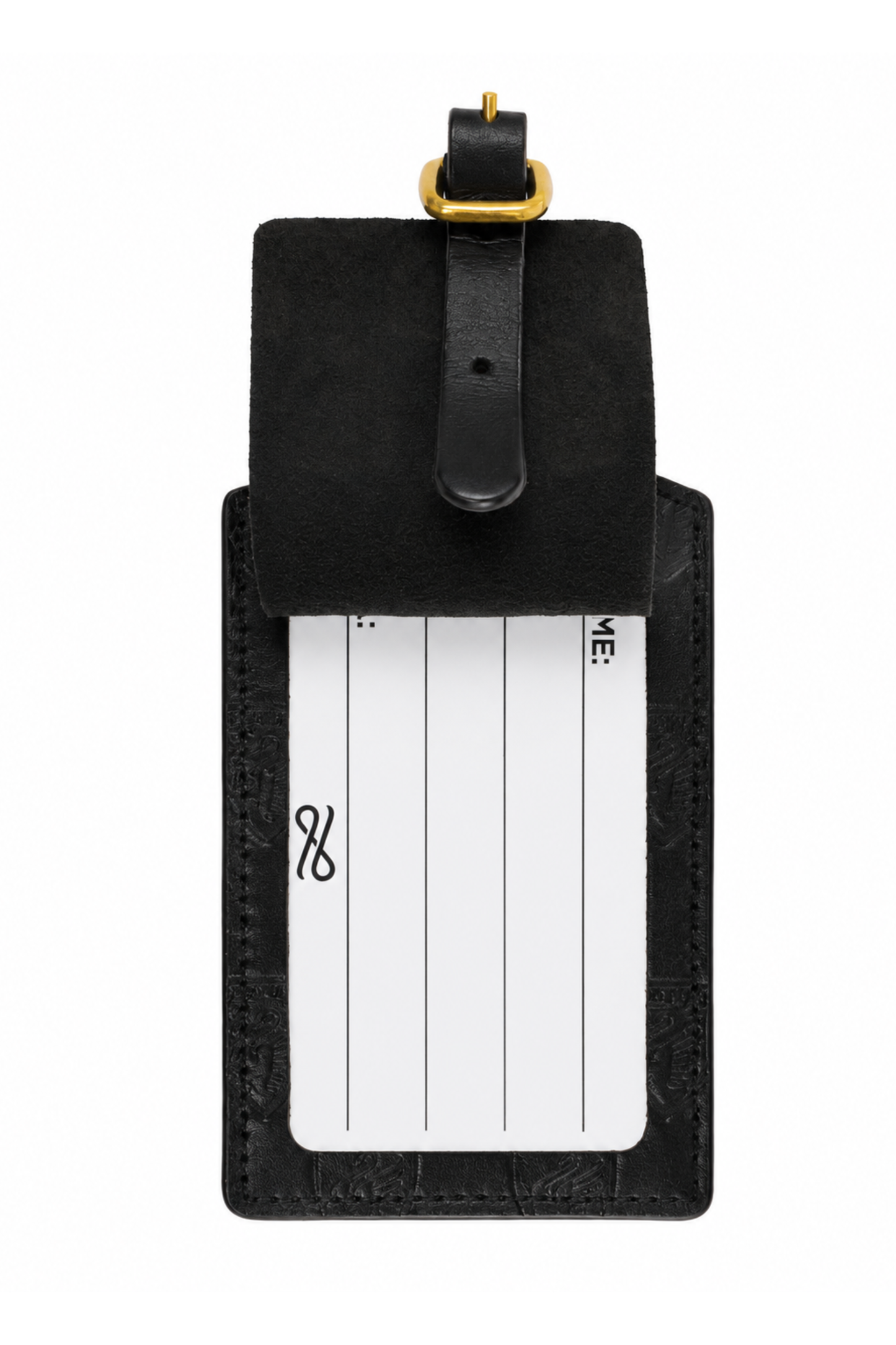 Boston Legacy FC Leather Luggage Tag