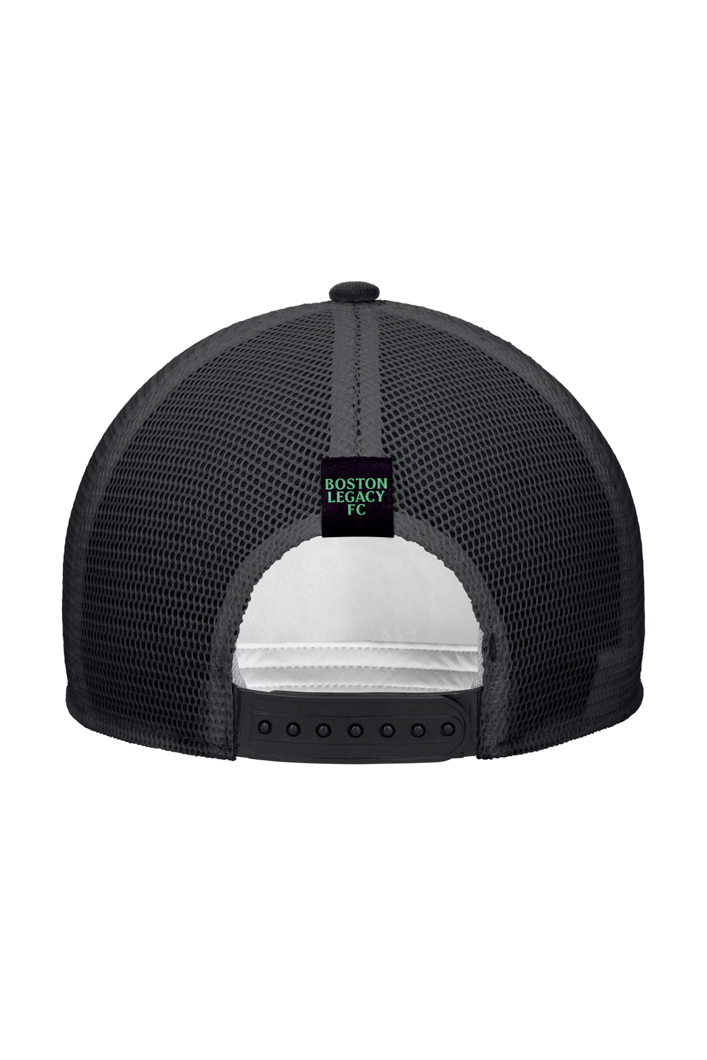 Boston Legacy FC x Nike 2026 First Light Rise Trucker Hat