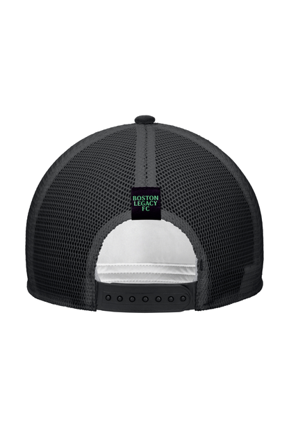 Boston Legacy FC x Nike 2026 First Light Rise Trucker Hat