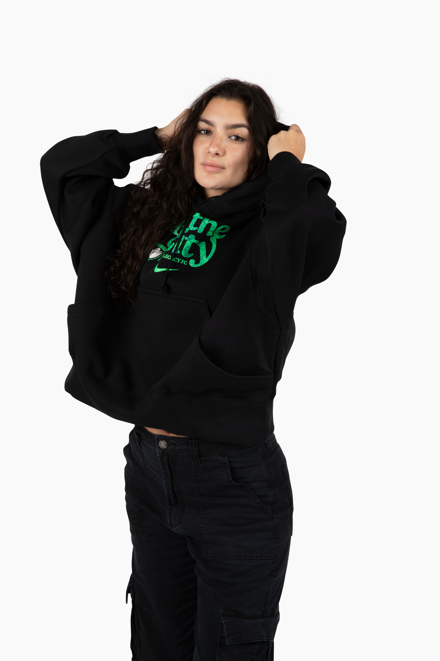 Boston Legacy FC x Nike Phoenix Fleece Oversized Hoodie