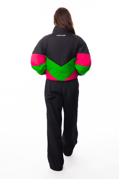 Boston Legacy FC x Mathmatik Cropped Puffer Jacket