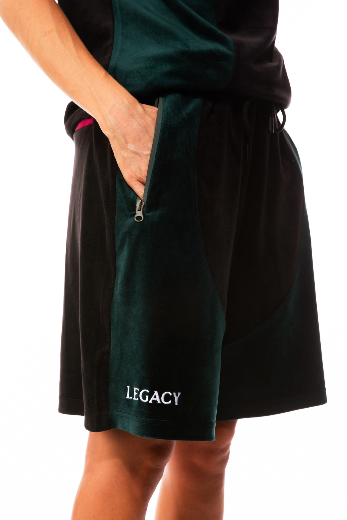 Boston Legacy FC x Mathmatik Velour Shorts