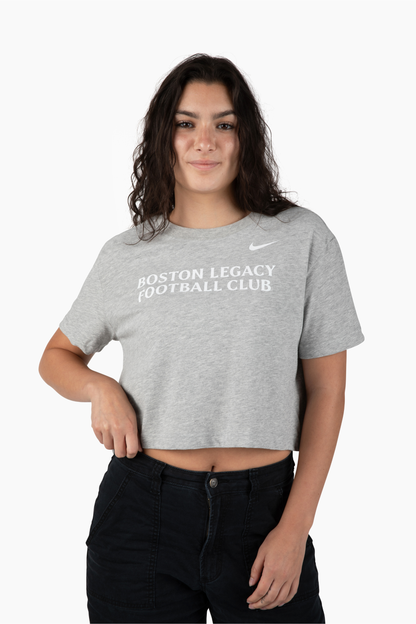 Boston Legacy FC x Nike Dri-FIT Cotton Crop Tee