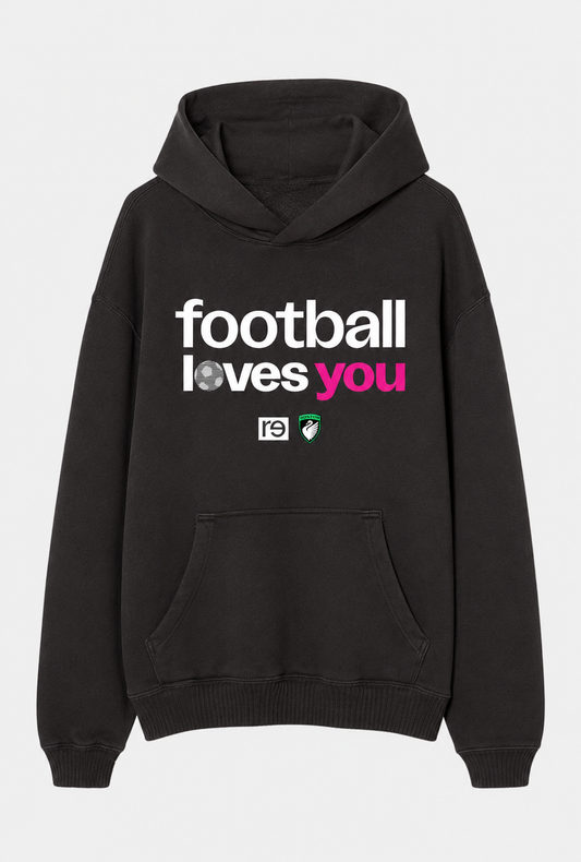 Boston Legacy FC x RE-INC Pride Hoodie "Football Loves You"