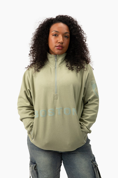 Sportiqe x Boston Legacy FC Sainz Quarter Zip