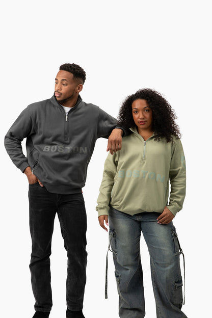 Sportiqe x Boston Legacy FC Sainz Quarter Zip