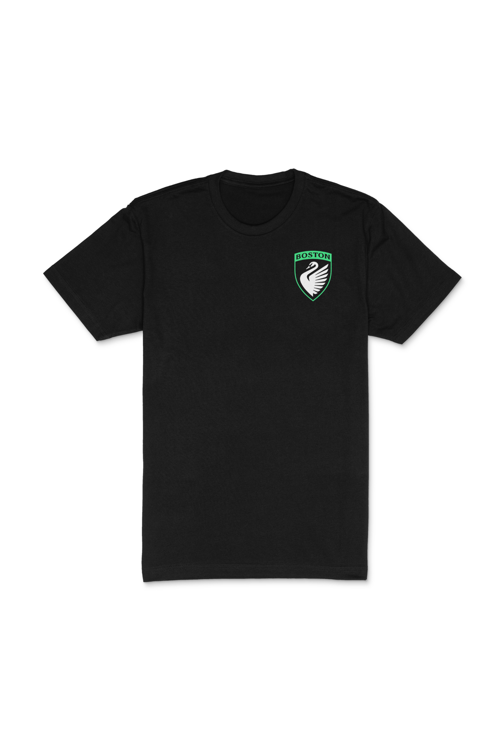 Boston Legacy FC Black Unisex Sueded Corner Crest Tee