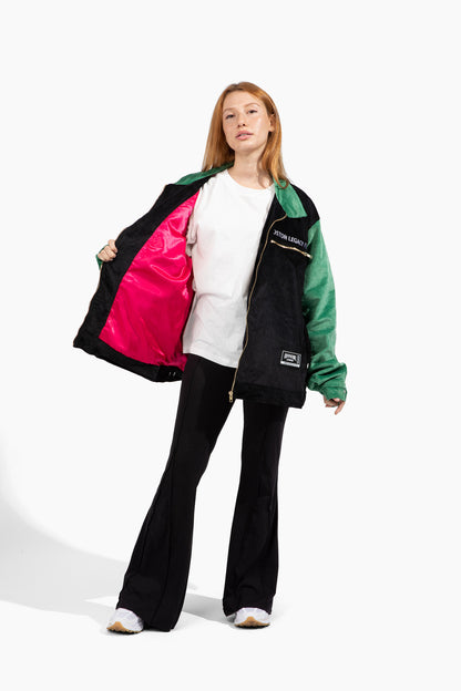 Official League x Boston Legacy FC Boston Belongs to Her Varsity Jacket