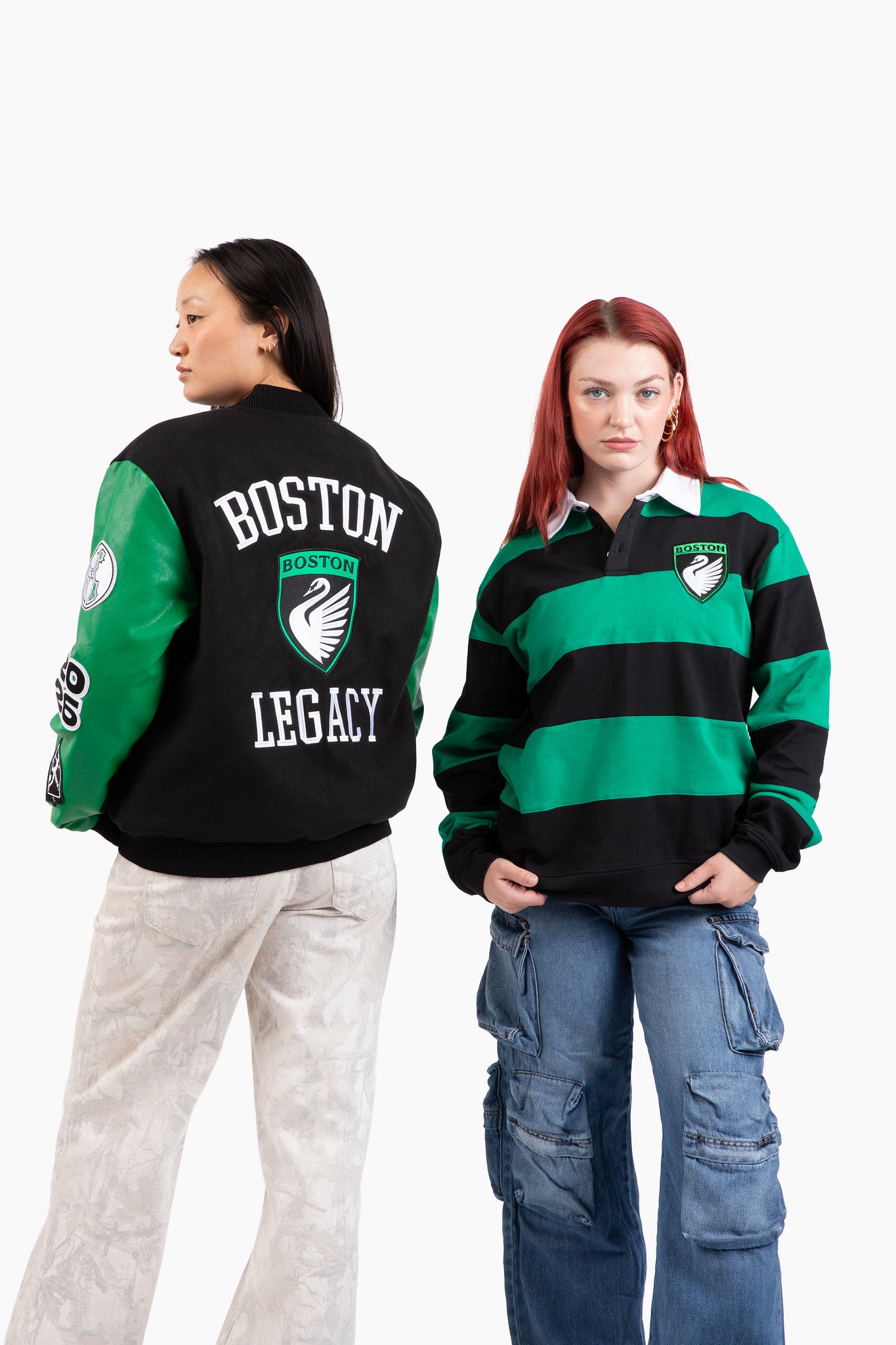 Boston Legacy FC Oversized Team Rugby Polo