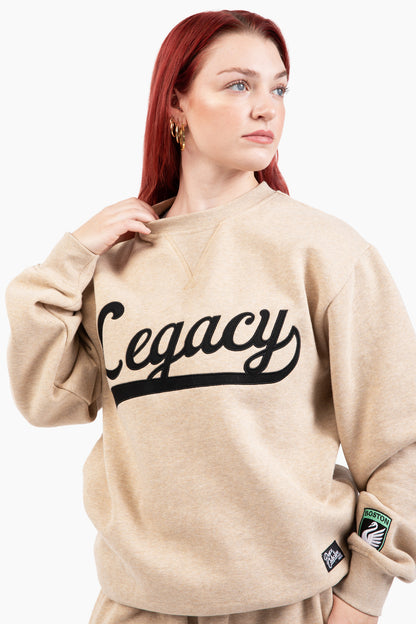 Boston Legacy FC Heavyweight V-Notch Crewneck