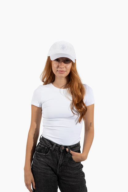 Boston Legacy FC Tonal Crest Cap in White