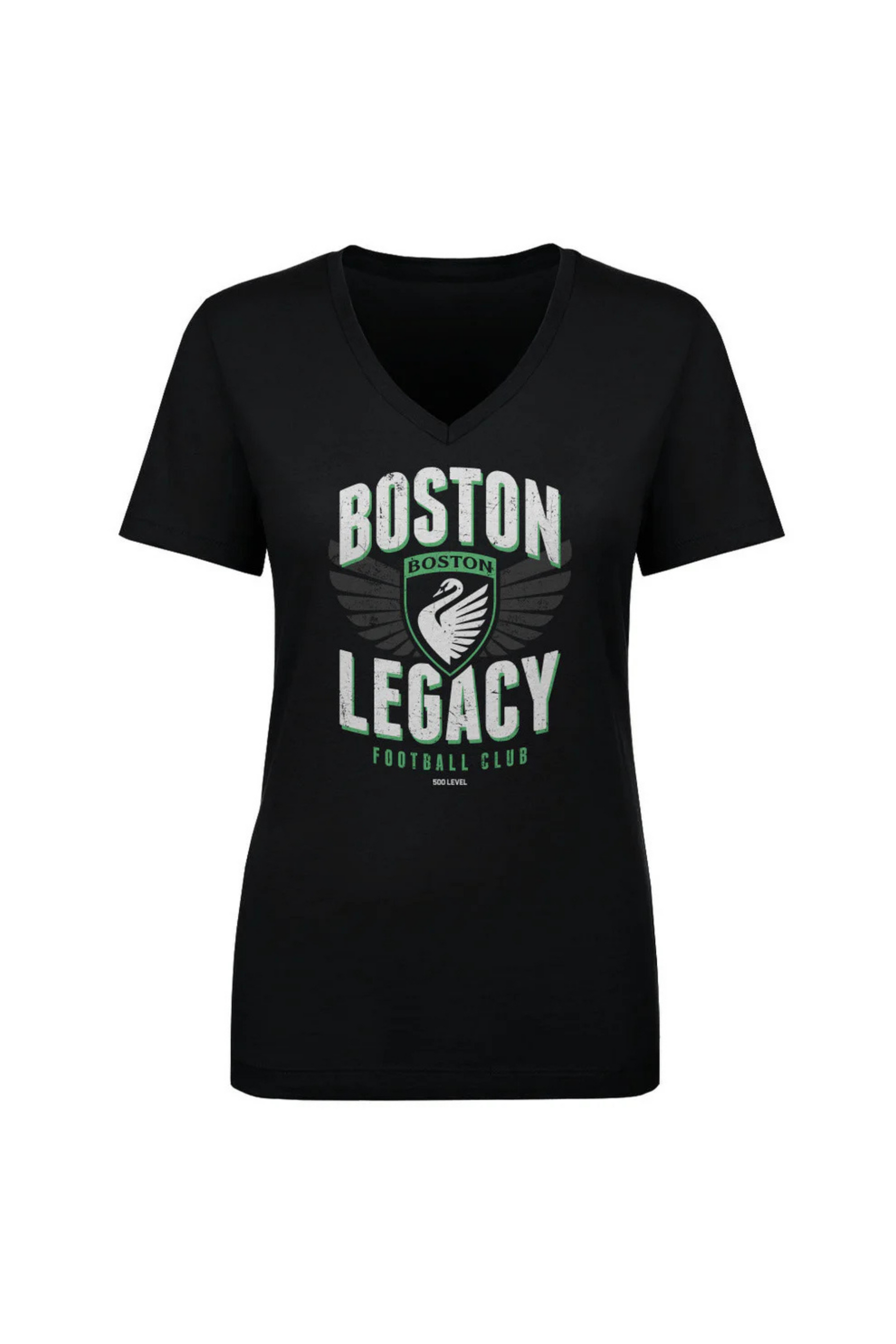 Boston Legacy FC x 500 Level Women's V-Neck Tee