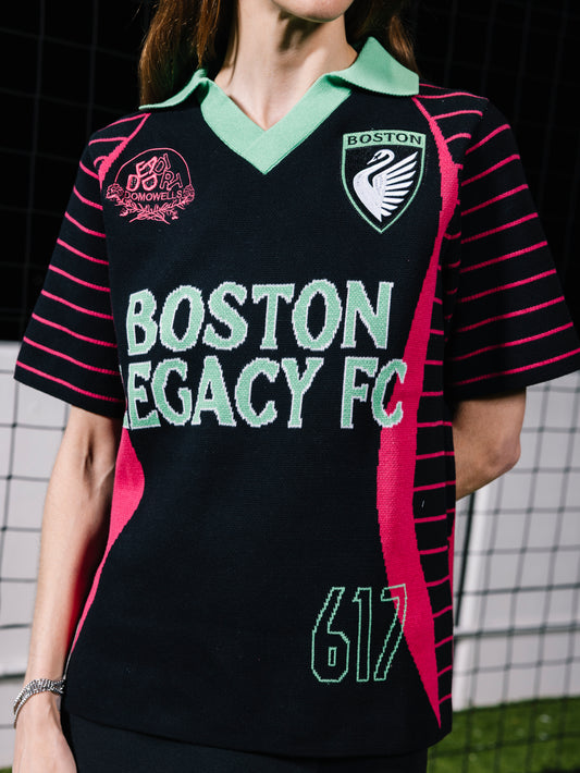 Boston Legacy FC x Dead Dirt Knit Rugby Top