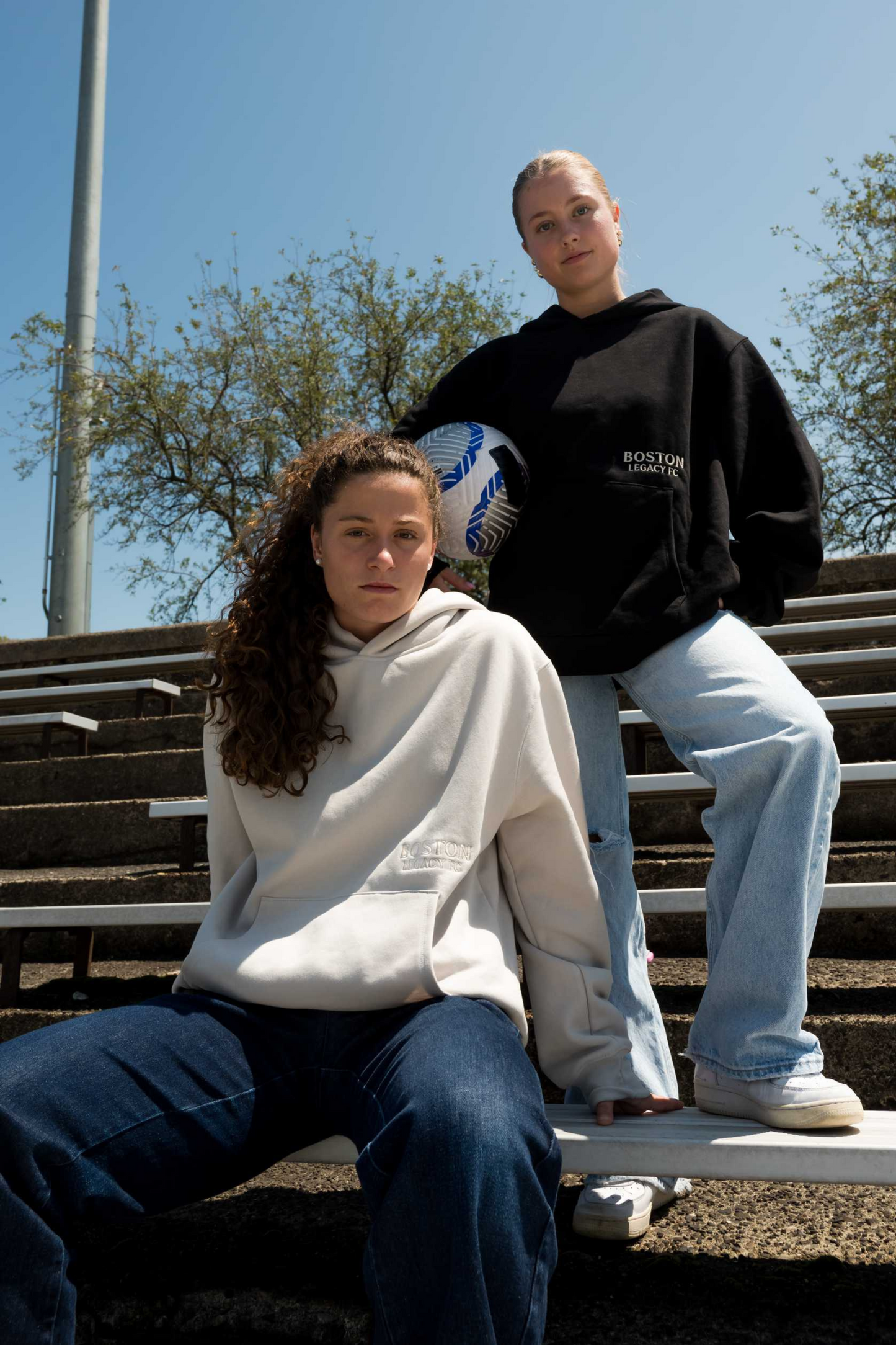 Magalí Capdevila Muntadas From Barcelona to Boston Heavyweight Ivory Hoodie
