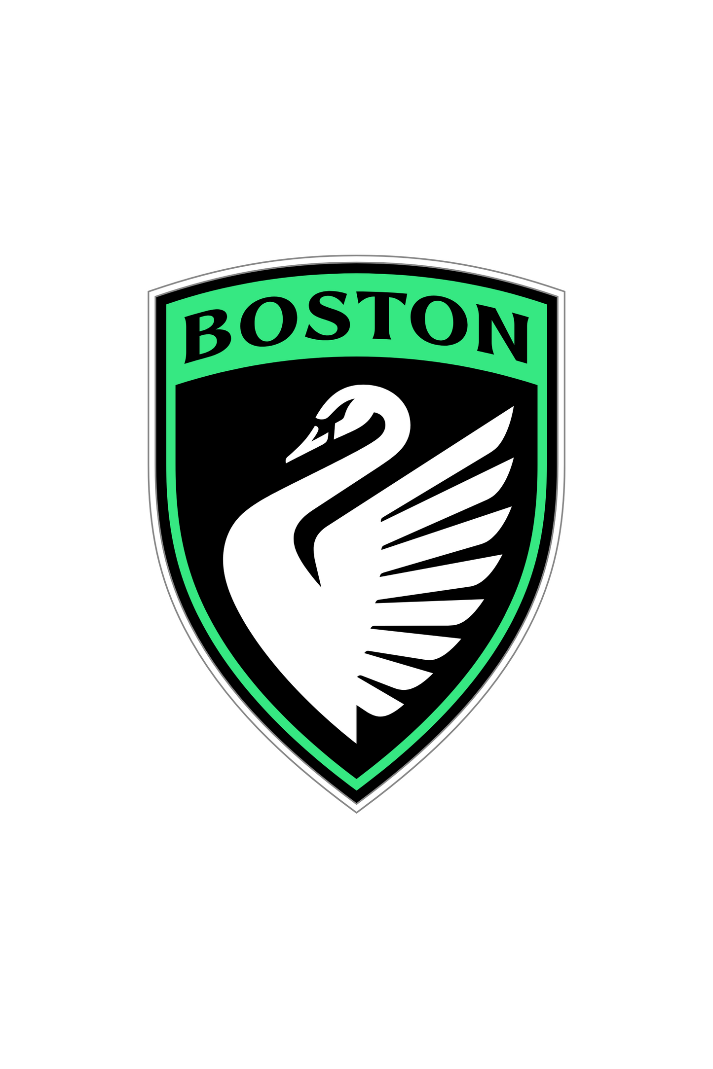 Boston Legacy FC Crest Magnet