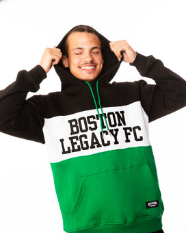 Boston Legacy FC x Official League Heavyweight Colorblock Hoodie