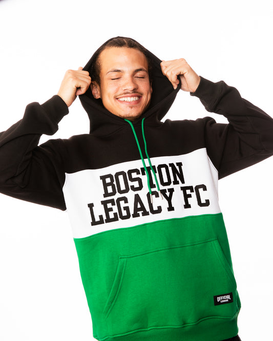Boston Legacy FC x Official League Heavyweight Colorblock Hoodie