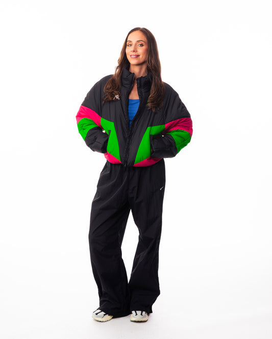 Boston Legacy FC x Mathmatik Cropped Puffer Jacket