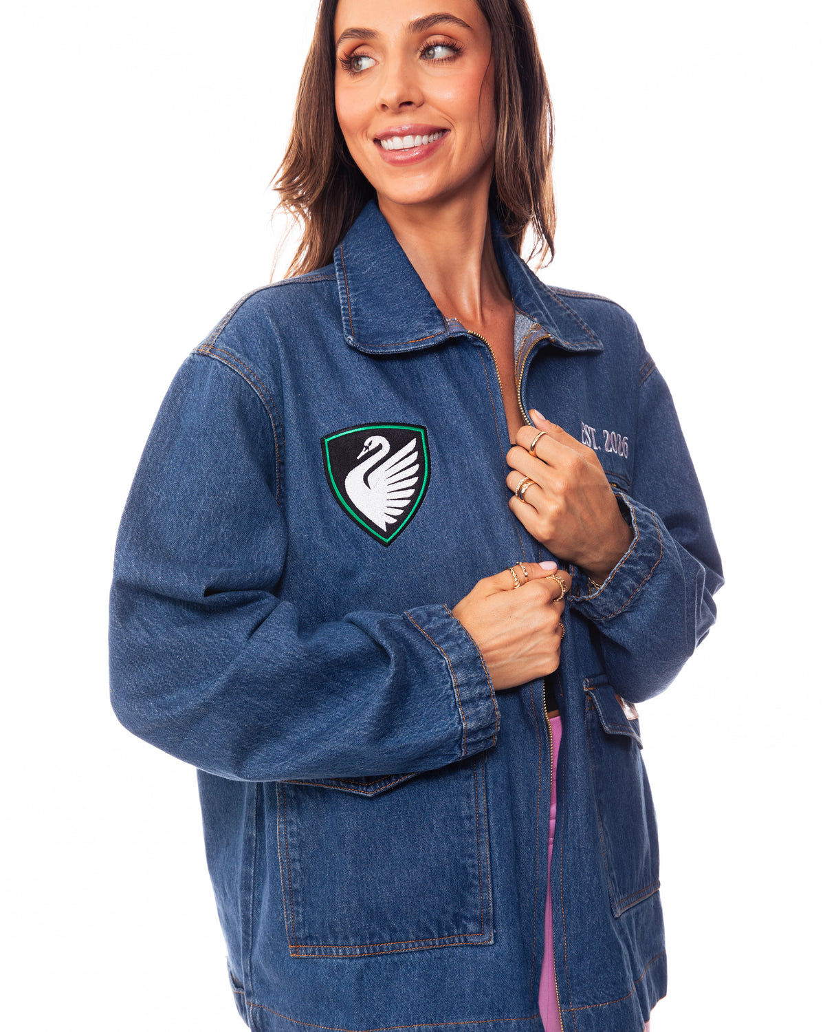 Boston Legacy FC x Official League Denim Jacket
