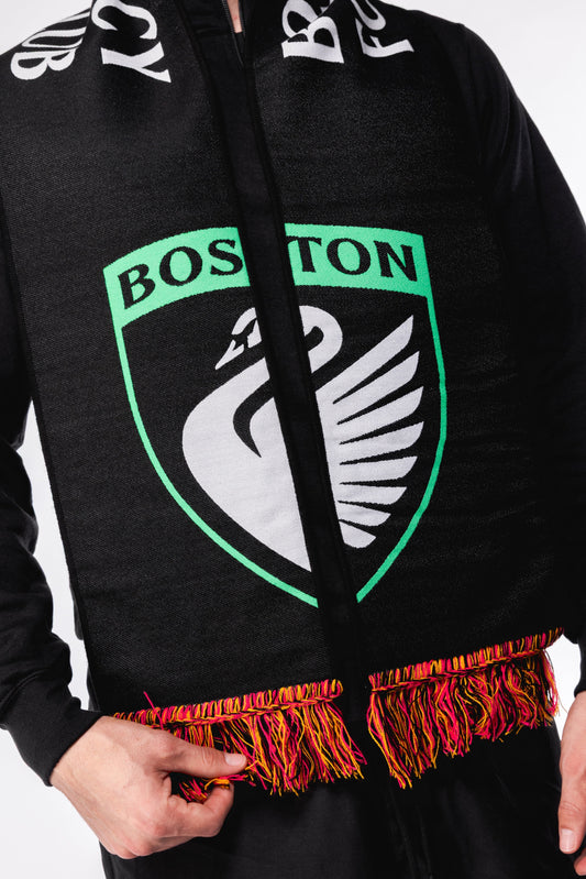 Boston Legacy FC HD Woven Crest Scarf