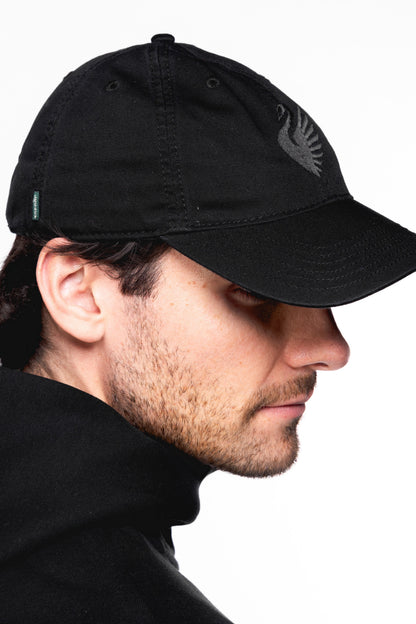 Boston Legacy FC Tonal Swan Cap in Black