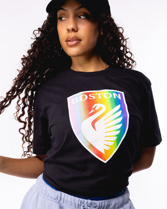 Boston Legacy FC Hand-Blended Pride Sueded Tee