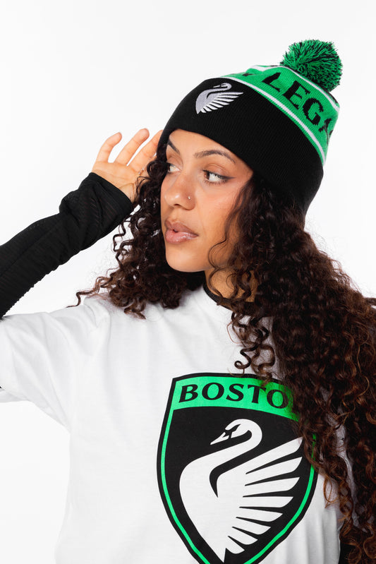 Boston Legacy FC Winter Pom Pom Beanie