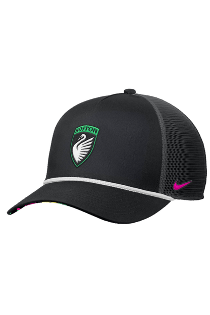 Boston Legacy FC x Nike Common Ground Rise Rope Trucker Hat