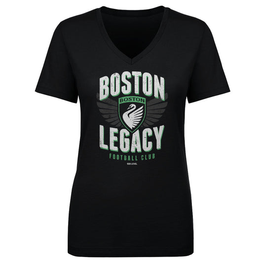 Boston Legacy FC x 500 Level Women's V-Neck Tee