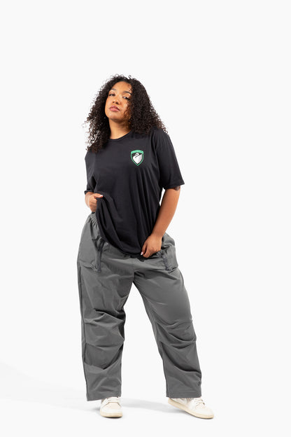 Boston Legacy FC Black Unisex Sueded Corner Crest Tee