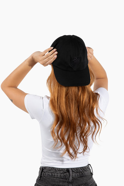 Boston Legacy FC Tonal Swan Cap in Black