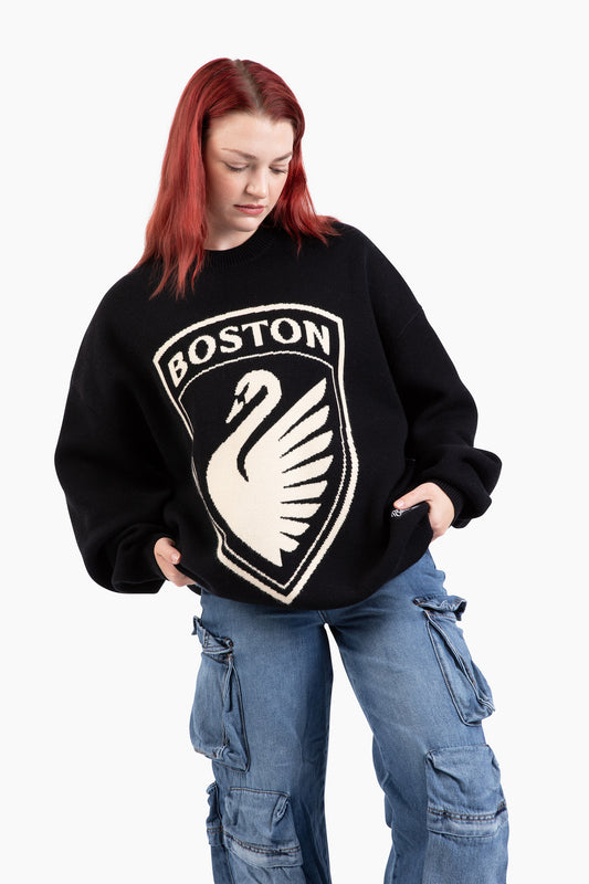 Boston Legacy FC Emblem Essentials Knit Sweater